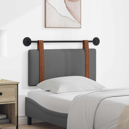 Testiera sospesa Grigio scuro PU Antico | homemem39
