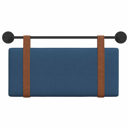 Testiera sospesa Blu PU Antico | homemem39