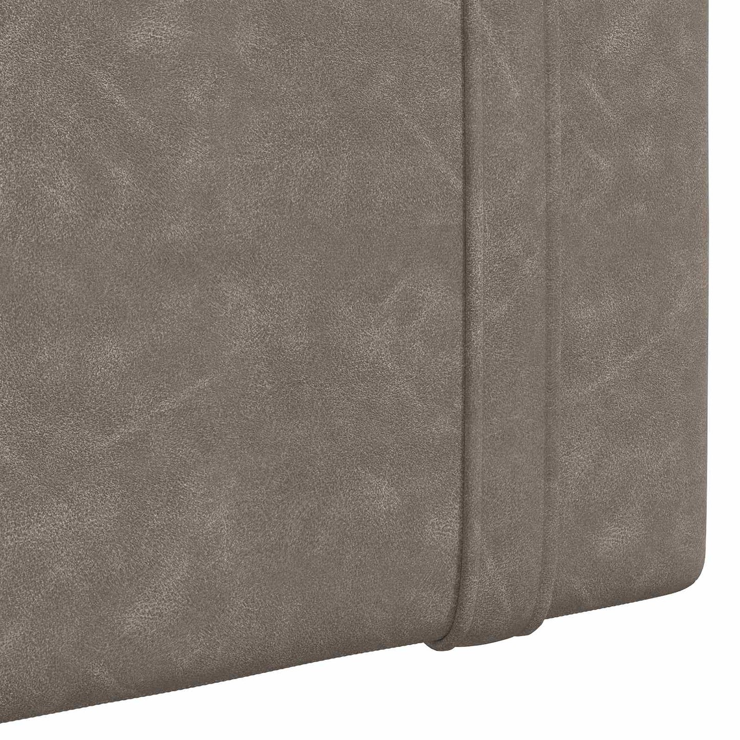 Testiera sospesa Grigio PU Antico | homemem39