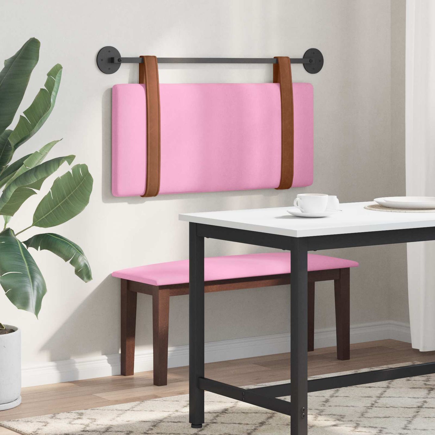 Testiera sospesa Rosa PU Antico