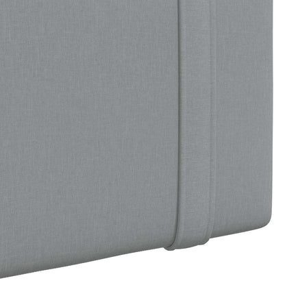 Testiera sospesa Grigio chiaro Tessuto | homemem39
