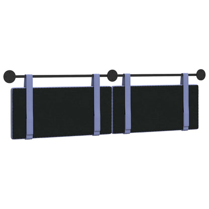 Testiera sospesa Blu jeans Tessuto