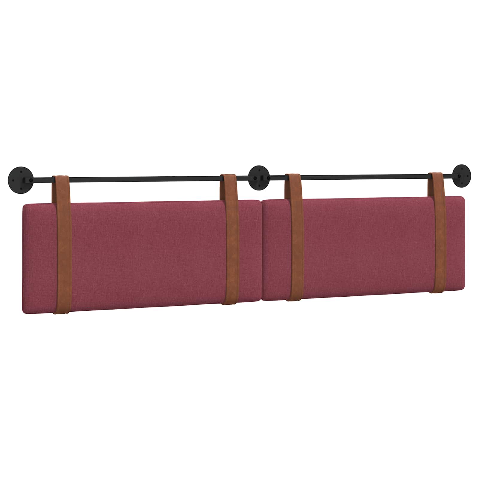 Testiera sospesa Rosso Vino PU Antico | homemem39