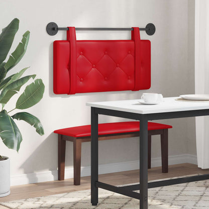 Testiera sospesa Rosso Similpelle | homemem39