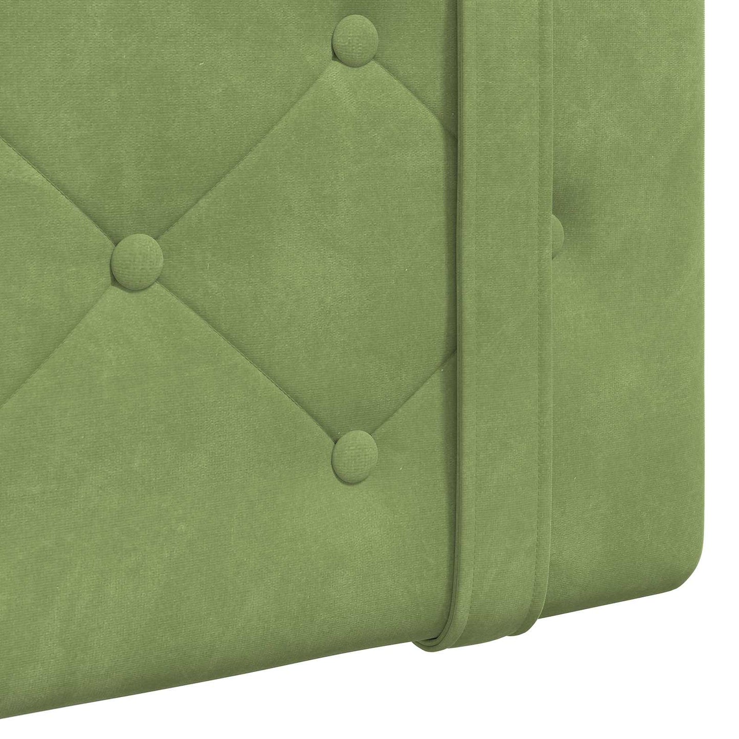 Testiera sospesa Verde chiaro Velluto | homemem39