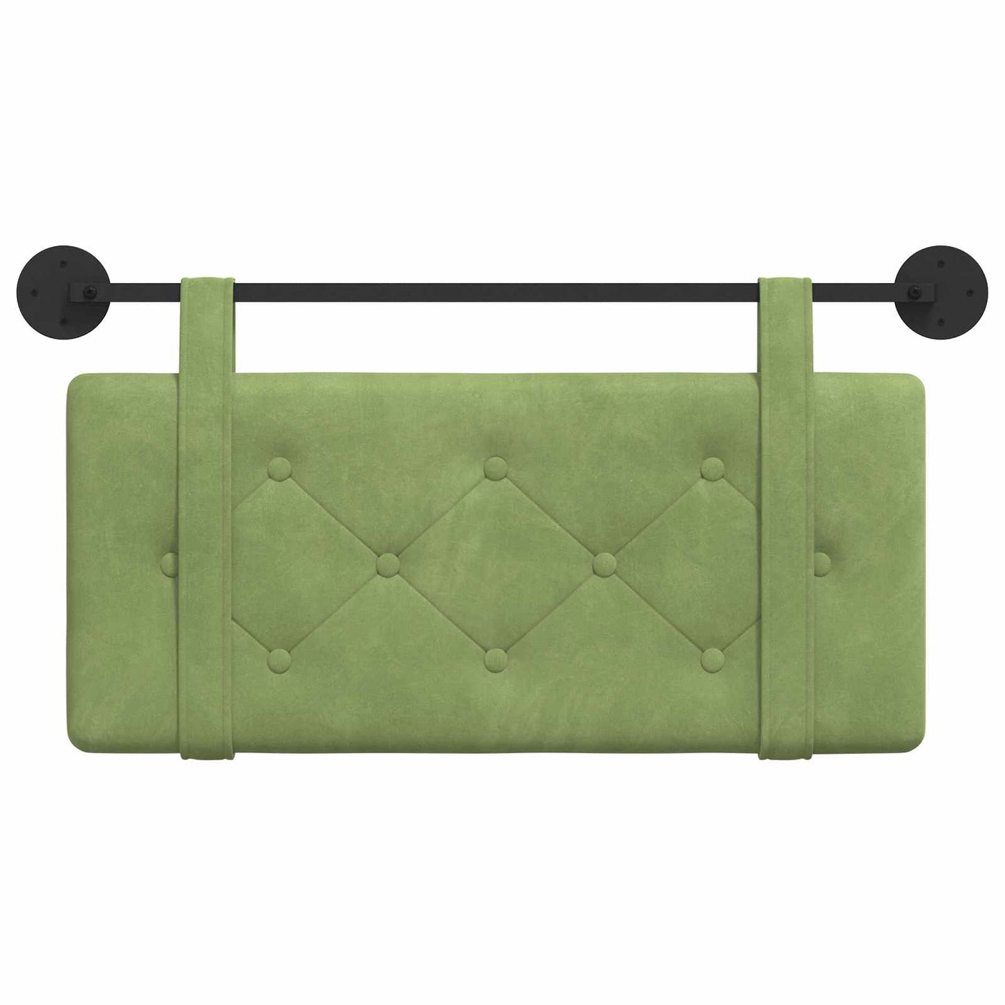 Testiera sospesa Verde chiaro Velluto | homemem39