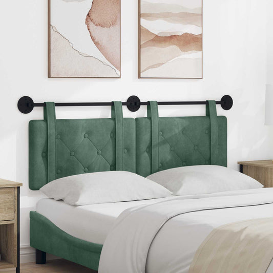 Testiera sospesa Verde Mare Velluto | homemem39