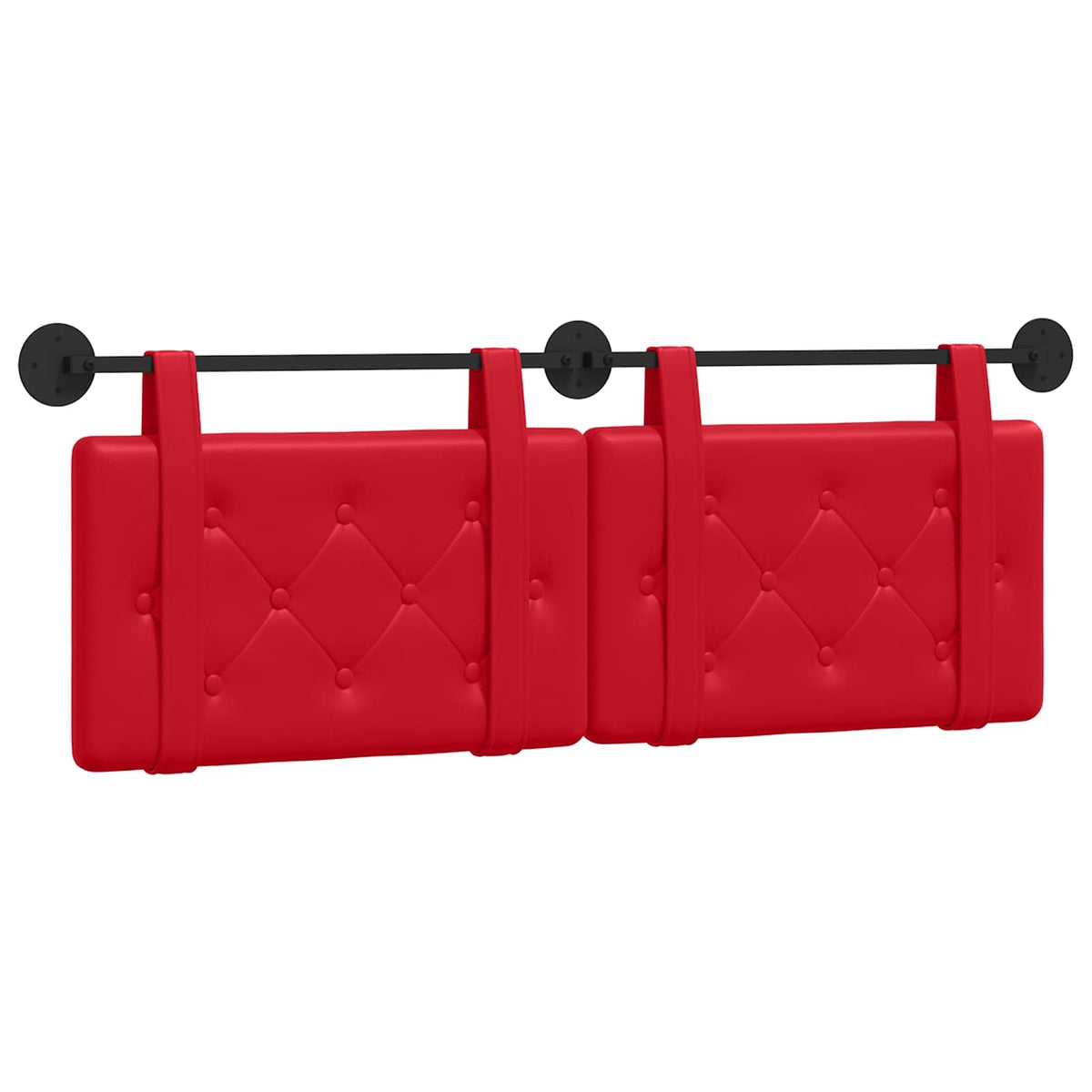 Testiera sospesa Rosso Similpelle