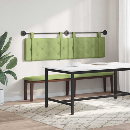 Testiera sospesa Verde chiaro Velluto | homemem39