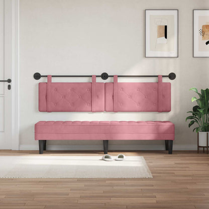 Testiera sospesa Rosa Velluto