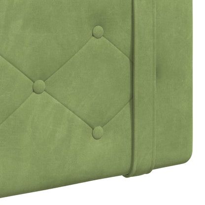 Testiera sospesa Verde chiaro Velluto | homemem39