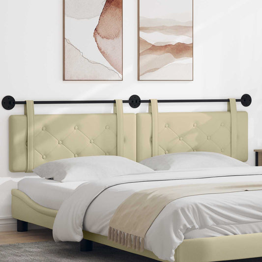 Testiera sospesa Crema Similpelle