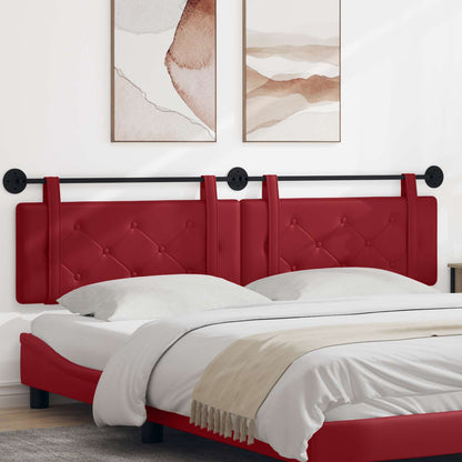 Testiera sospesa Rosso Vino Similpelle | homemem39