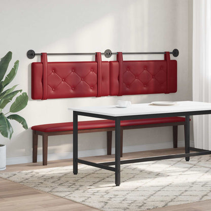 Testiera sospesa Rosso Vino Similpelle | homemem39