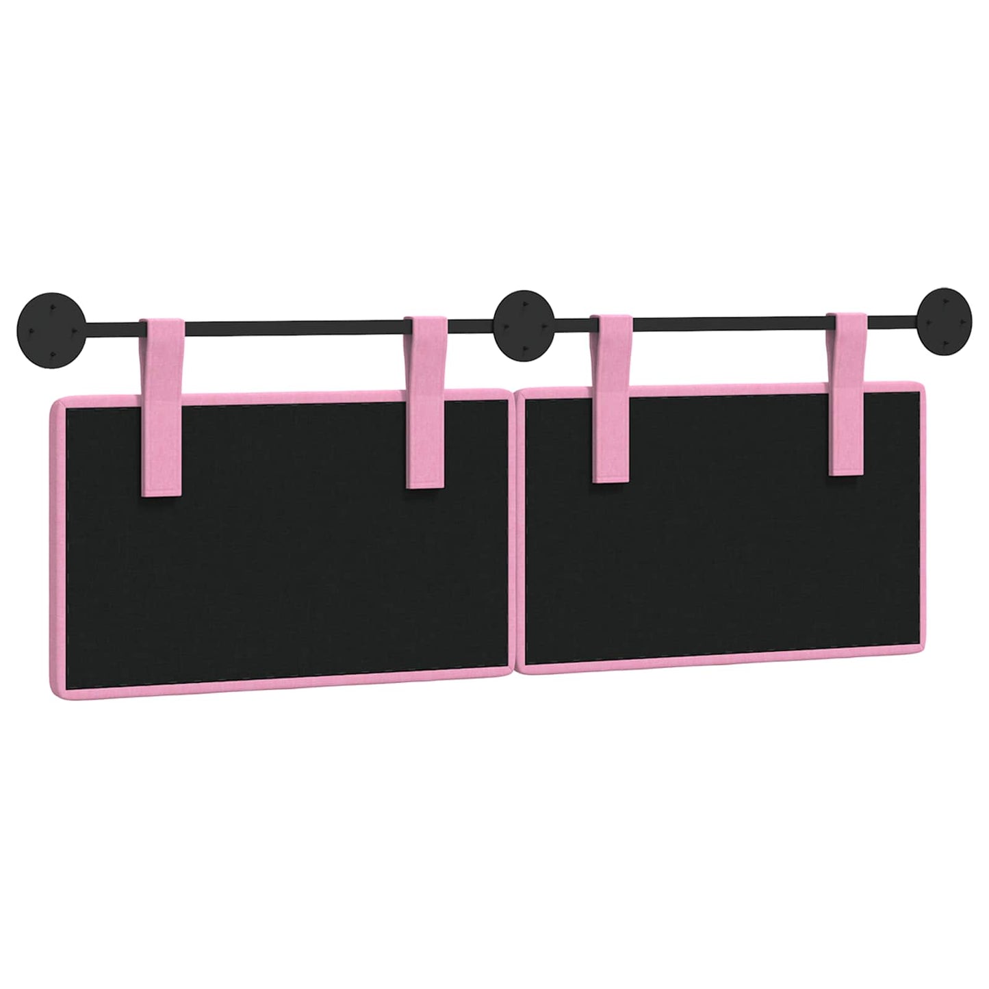 Testiera sospesa Rosa Tessuto