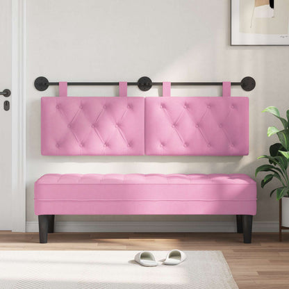 Testiera sospesa Rosa Tessuto