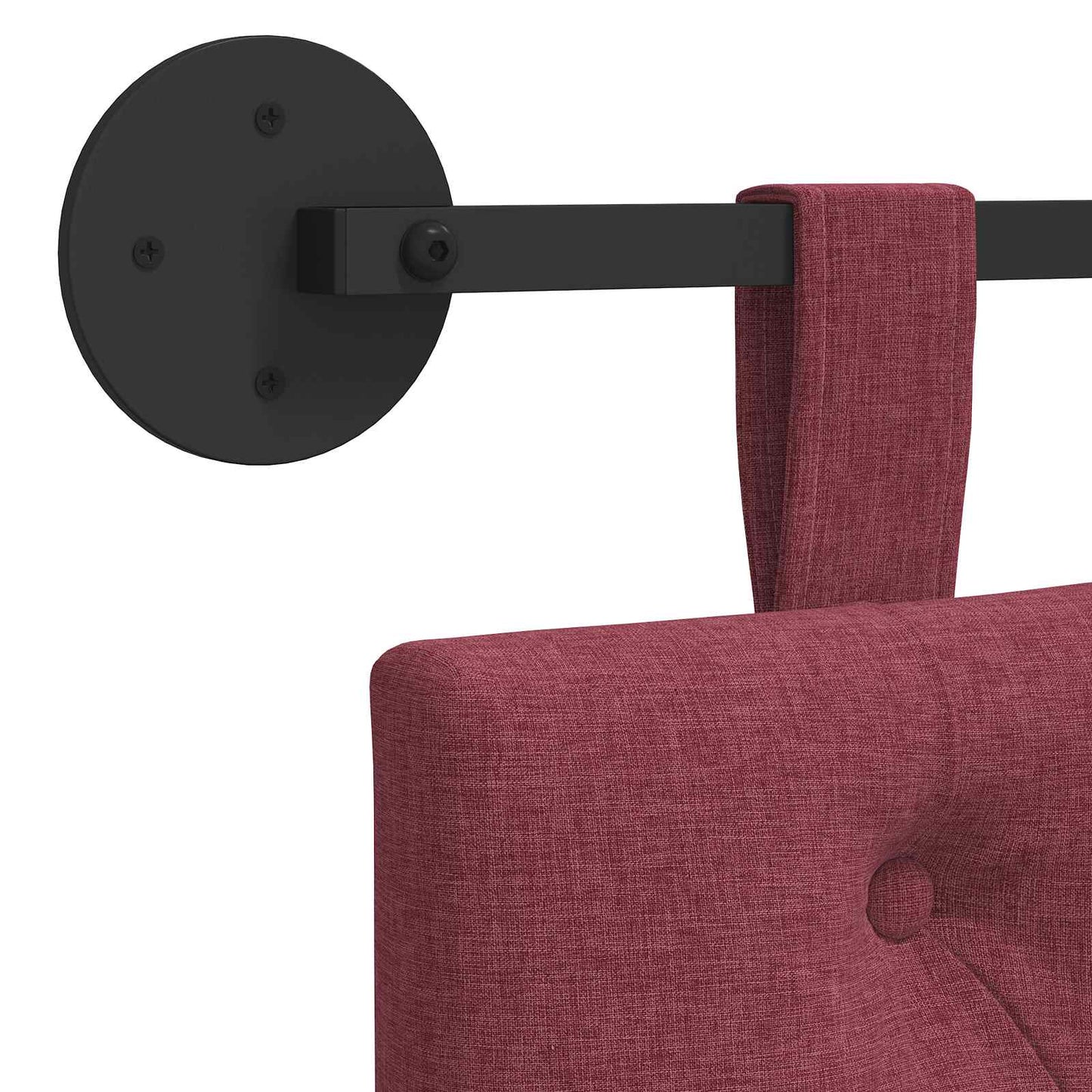 Testiera sospesa Rosso Vino Tessuto