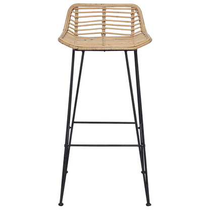 Sedia da Bar 44 x 46 x 91 cm Asta di ferro di diametro 10mm | homemem39
