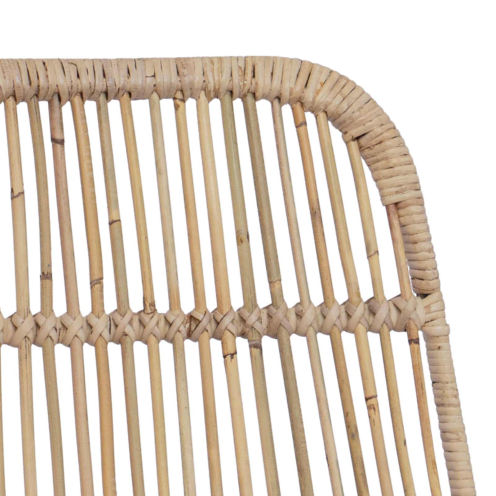 Sgabello da bar 2 pcs Naturale 44 x 55 x 109 cm | homemem39