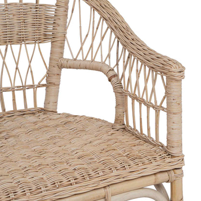 Sedia Impilabile Naturale 60 x 60 x 81 cm Rattan | homemem39