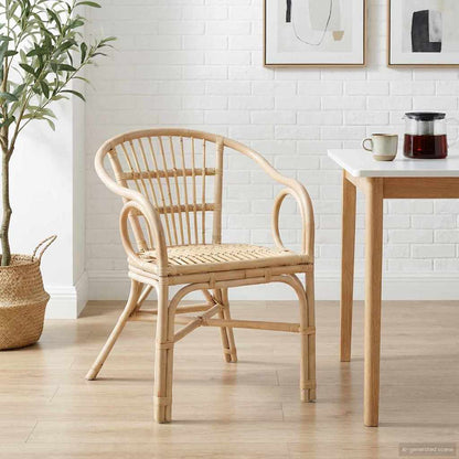 Sedia Impilabile Naturale 58 x 60 x 81 cm Rattan