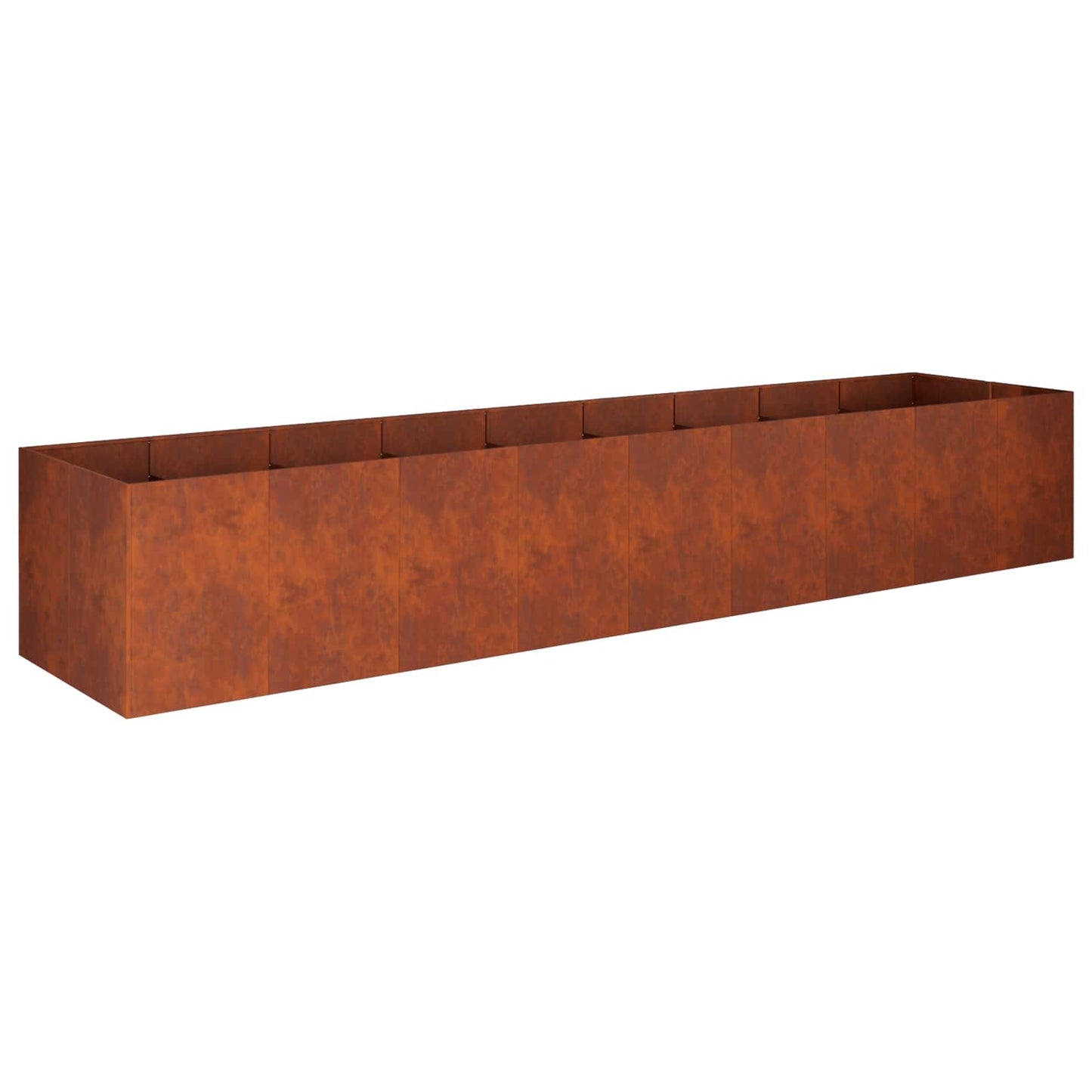 Vaso da giardino Ruggine 360 x 80 x 60 cm Acciaio Corten | homemem39