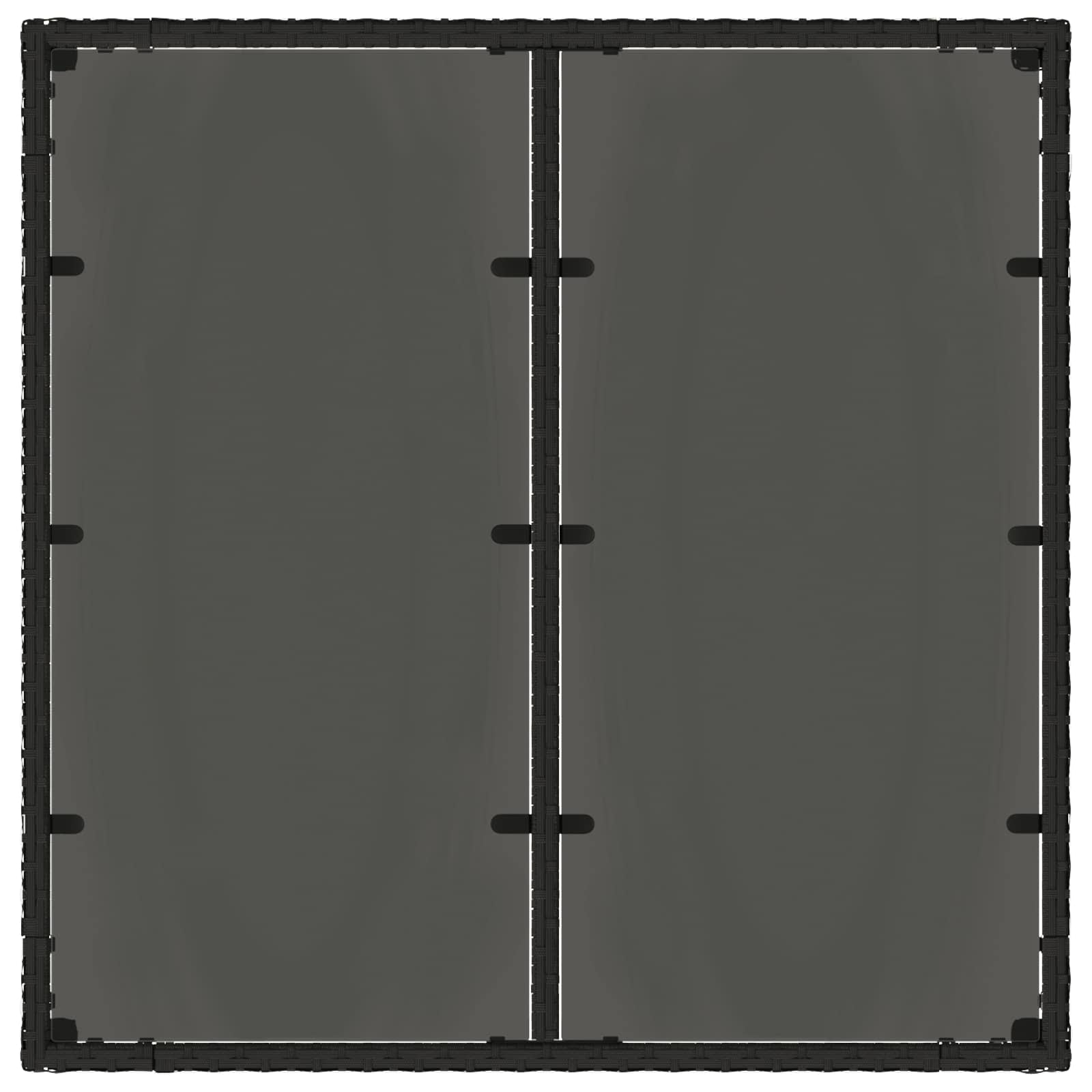 Set da pranzo per esterni 5 pcs Grigio chiaro e grigio scuro | homemem39