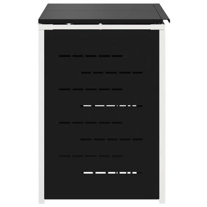 Stoccaggio contenitore a ruote Nero 138 x 77,5 x 112,5 cm | homemem39