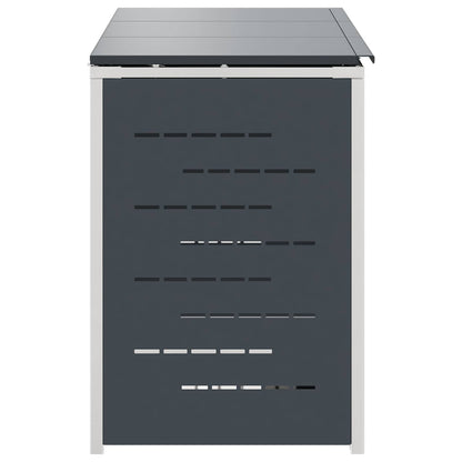 Stoccaggio contenitore a ruote Antracite 207 x 77,5 x 112,5 cm | homemem39