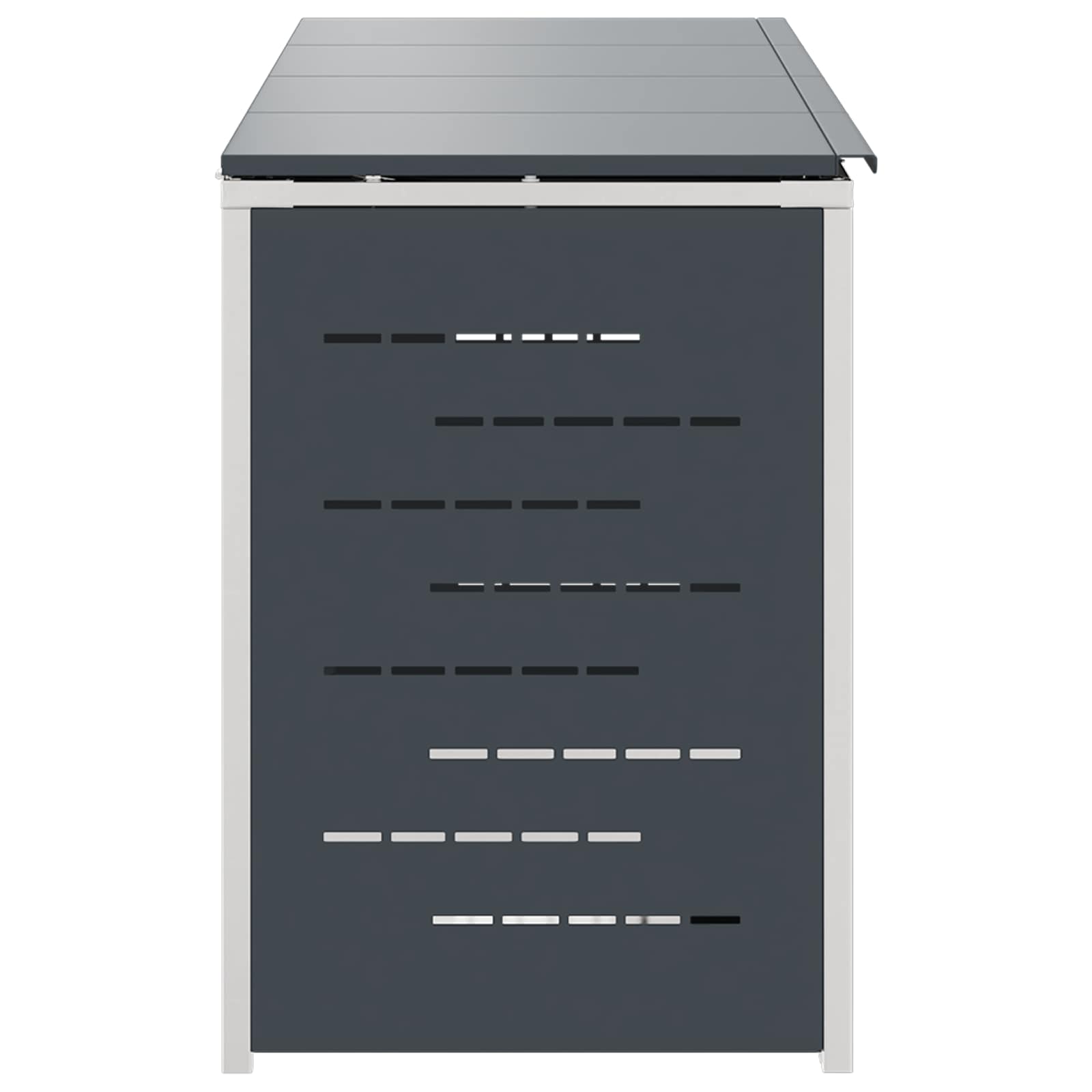 Stoccaggio contenitore a ruote Antracite 276 x 77,5 x 112,5 cm | homemem39