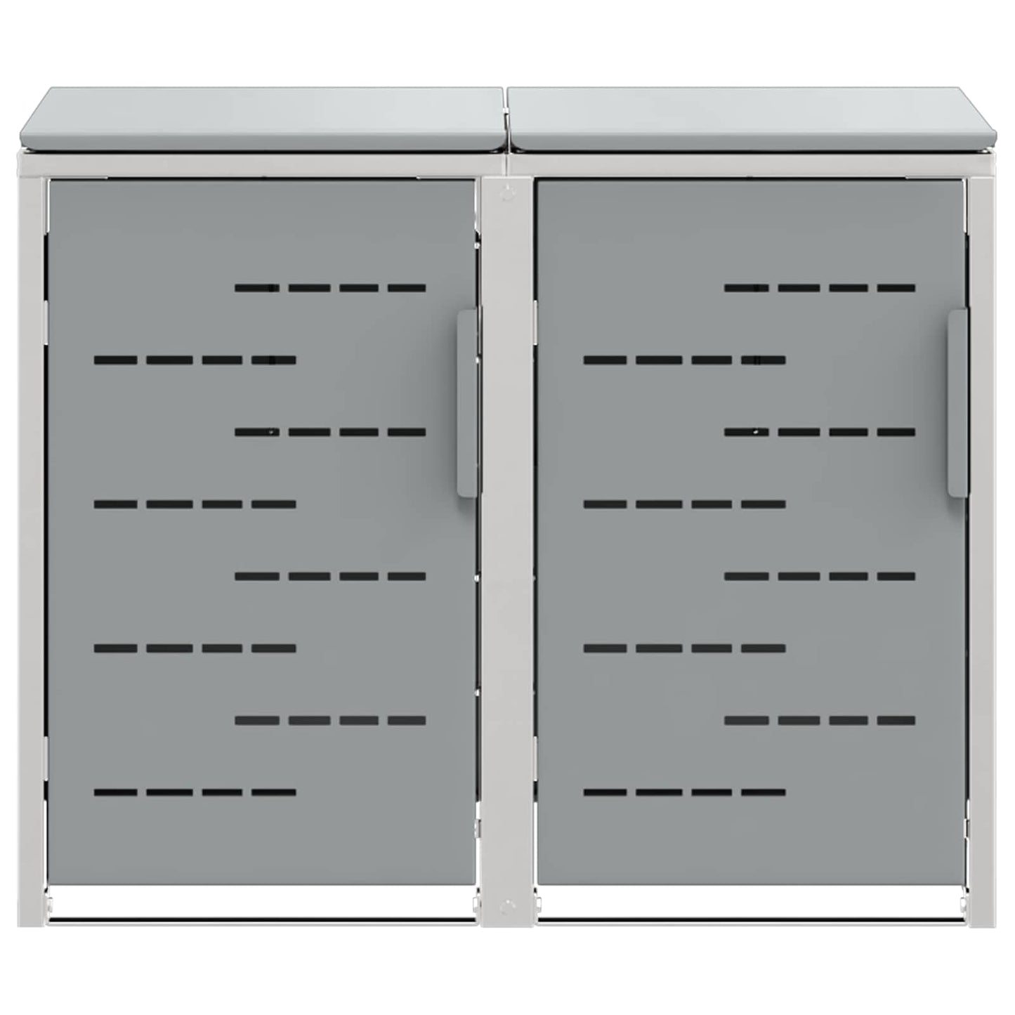 Stoccaggio contenitore a ruote Grigio 138 x 77,5 x 112,5 cm | homemem39