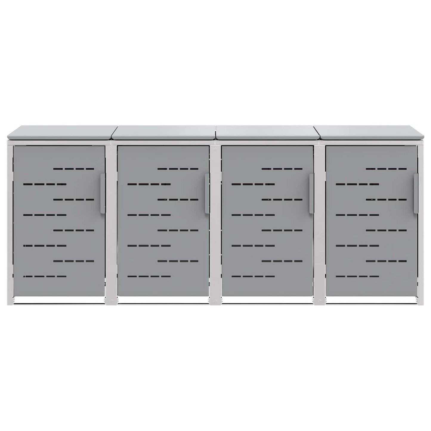 Stoccaggio contenitore a ruote Grigio 276 x 77,5 x 112,5 cm | homemem39