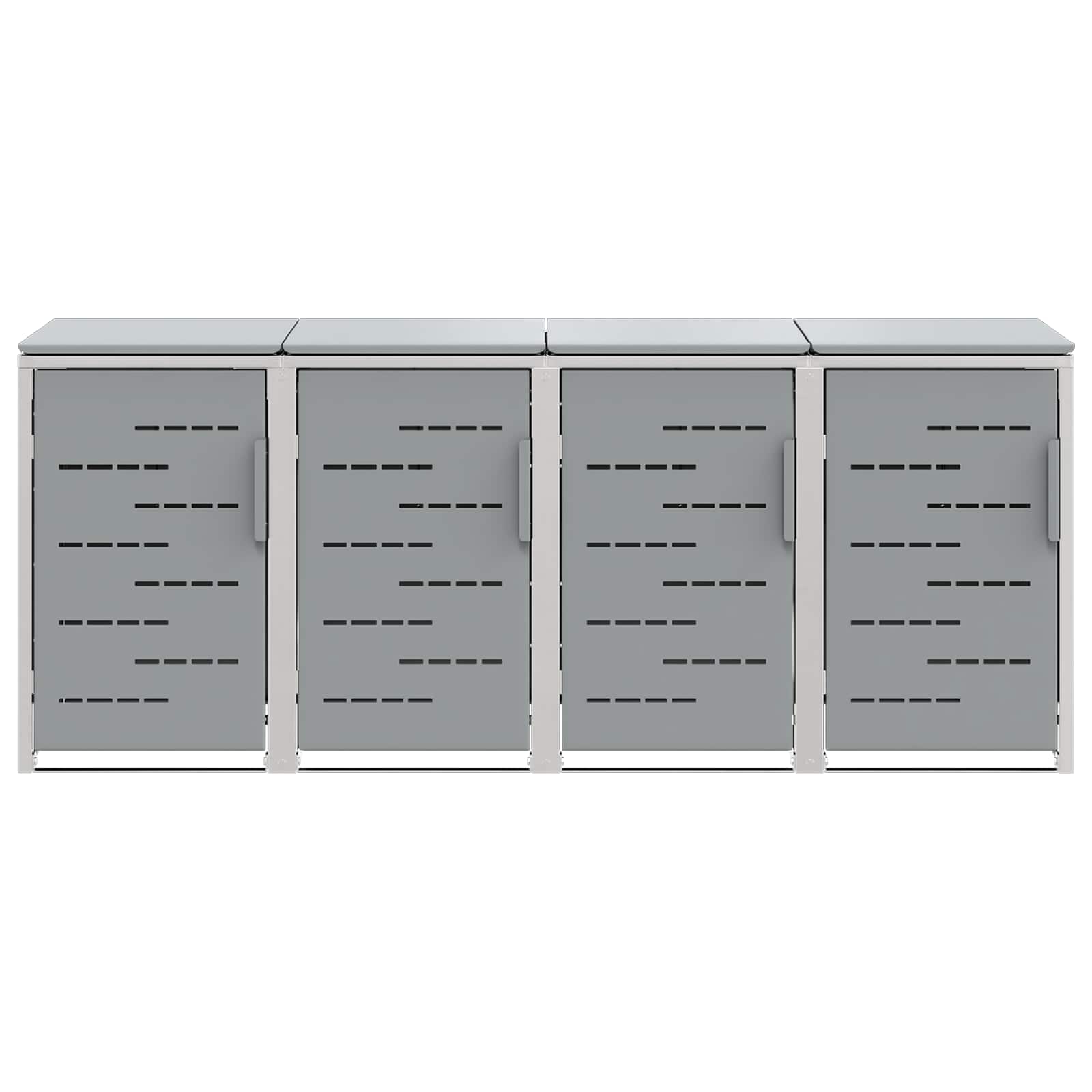 Stoccaggio contenitore a ruote Grigio 276 x 77,5 x 112,5 cm | homemem39