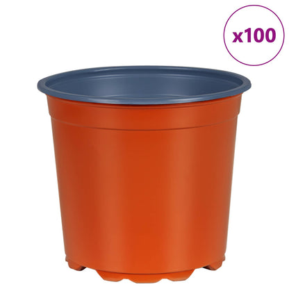 Vaso per Fiori 100 pcs Ceramica Ø 15 x 12.5 cm Plastica