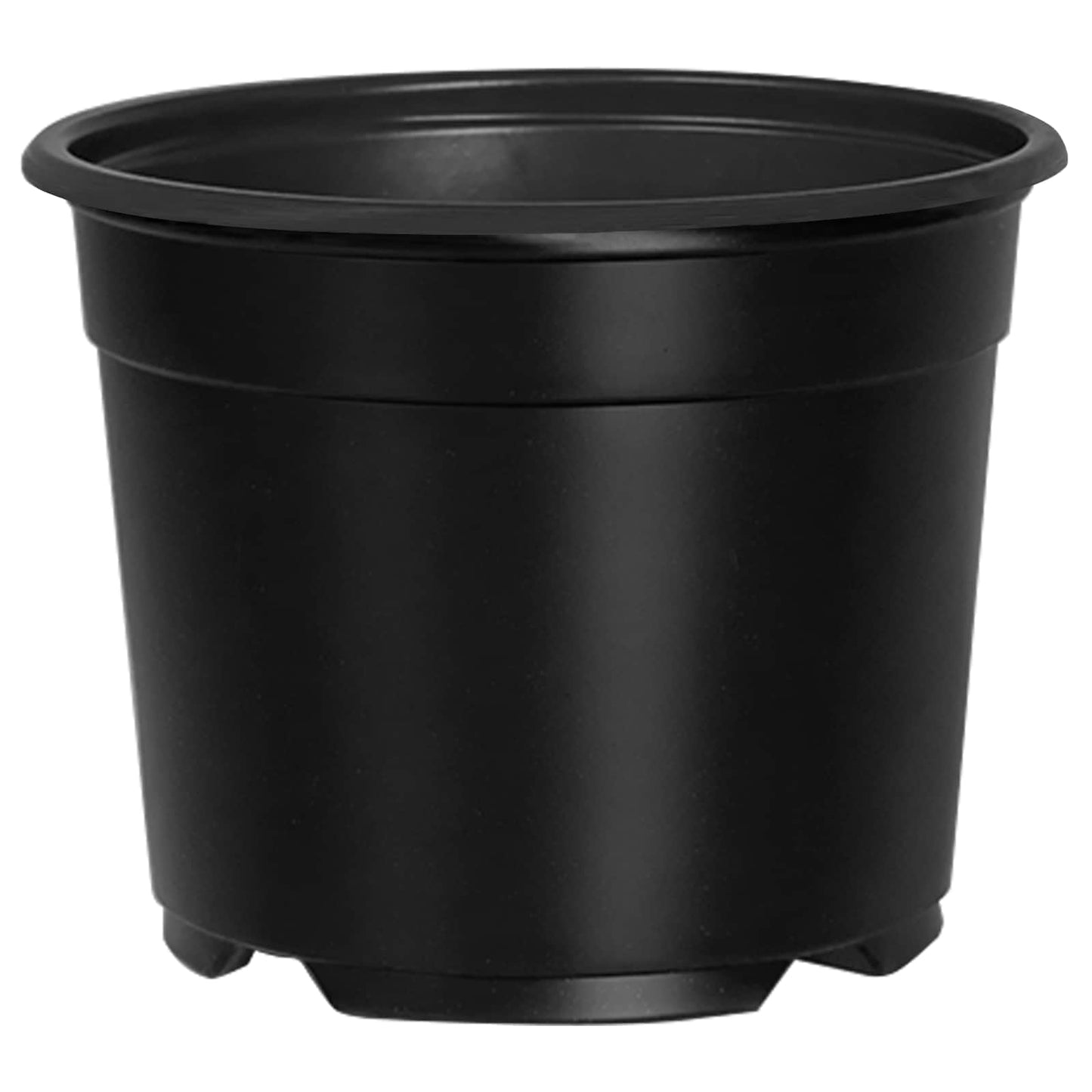 Vaso per Fiori 50 pcs Nero Ø 15 x 12.5 cm Plastica