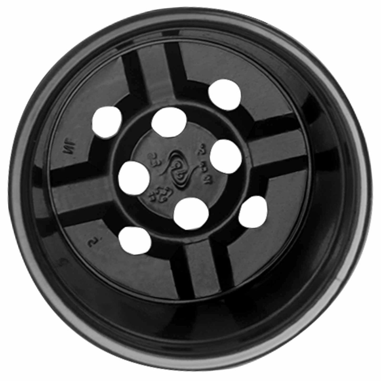 Vaso per Fiori 50 pcs Nero Ø 15 x 12.5 cm Plastica