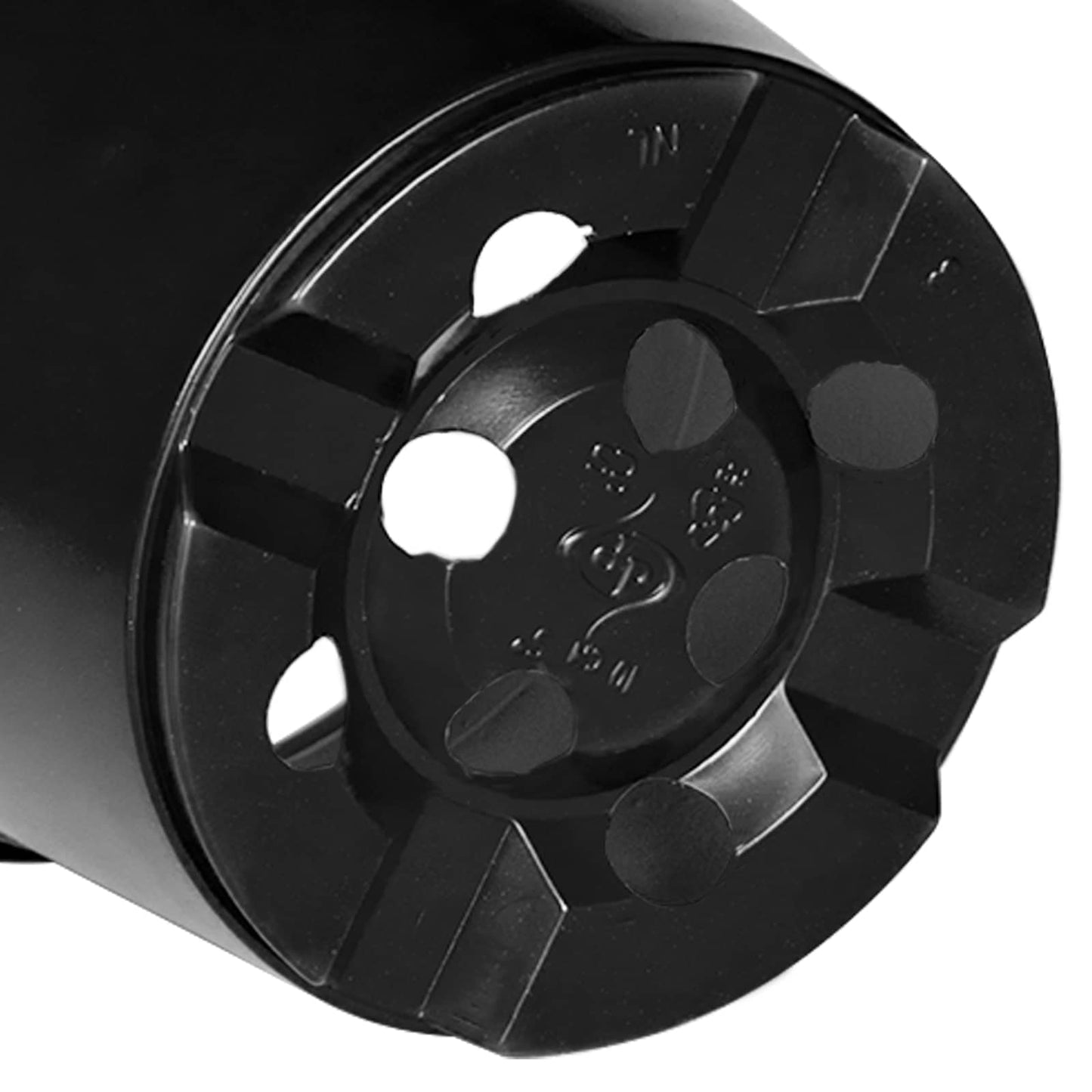 Vaso per Fiori 100 pcs Nero Ø 15 x 12.5 cm Plastica