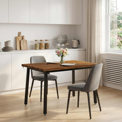 Tavolo da pranzo con bordo vivo