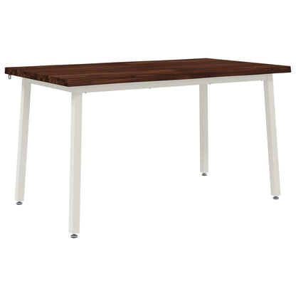 140 x 80 x 75 cm Legno di Acacia Massello Rettangolare | homemem39