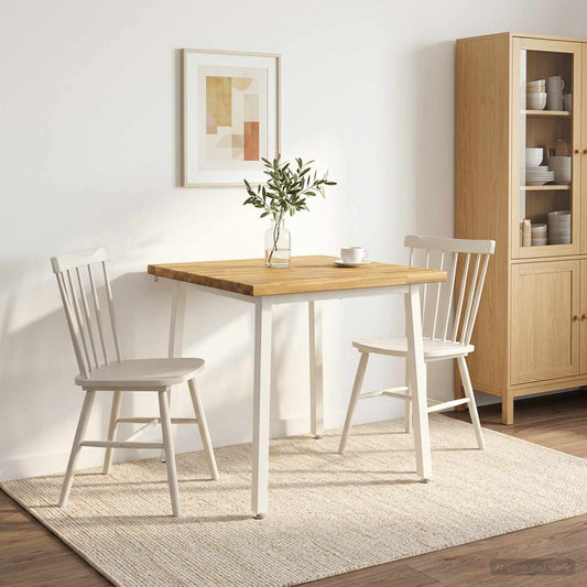 Tavolo da pranzo quadrato 90 x 90 x 75 cm