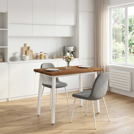 Tavolo da pranzo quadrato 90 x 55 x 75 cm