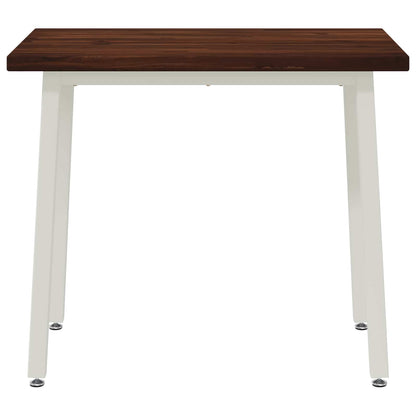 110 x 55 x 75 cm Legno di Acacia Massello Rettangolare