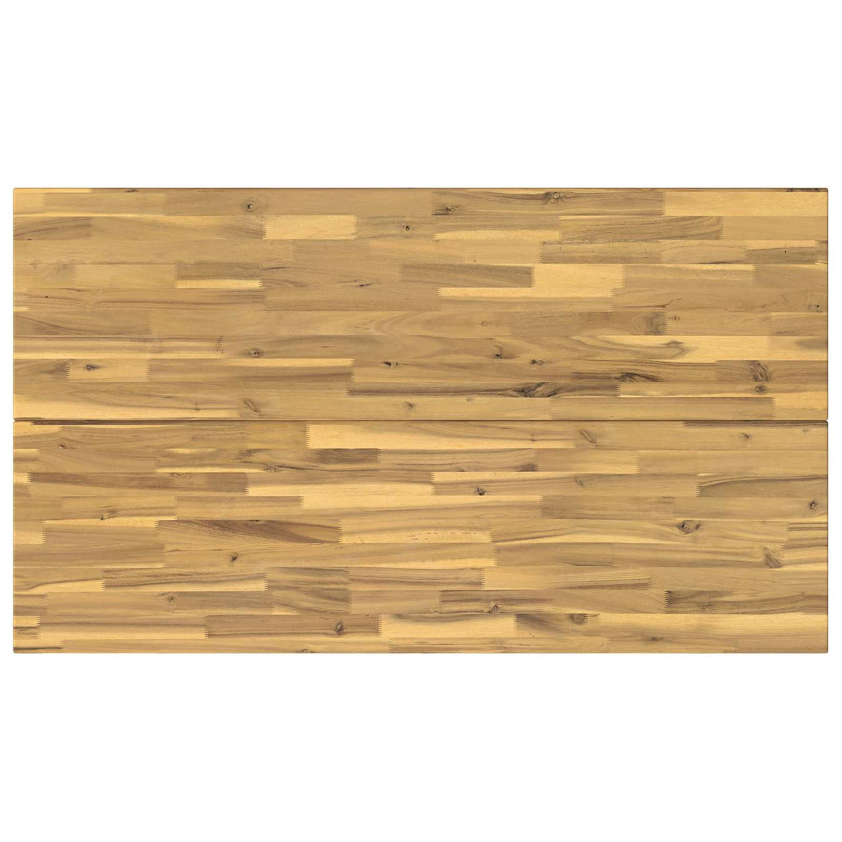 140 x 80 x 75 cm Legno di Acacia Massello Bianco Rettangolare | homemem39