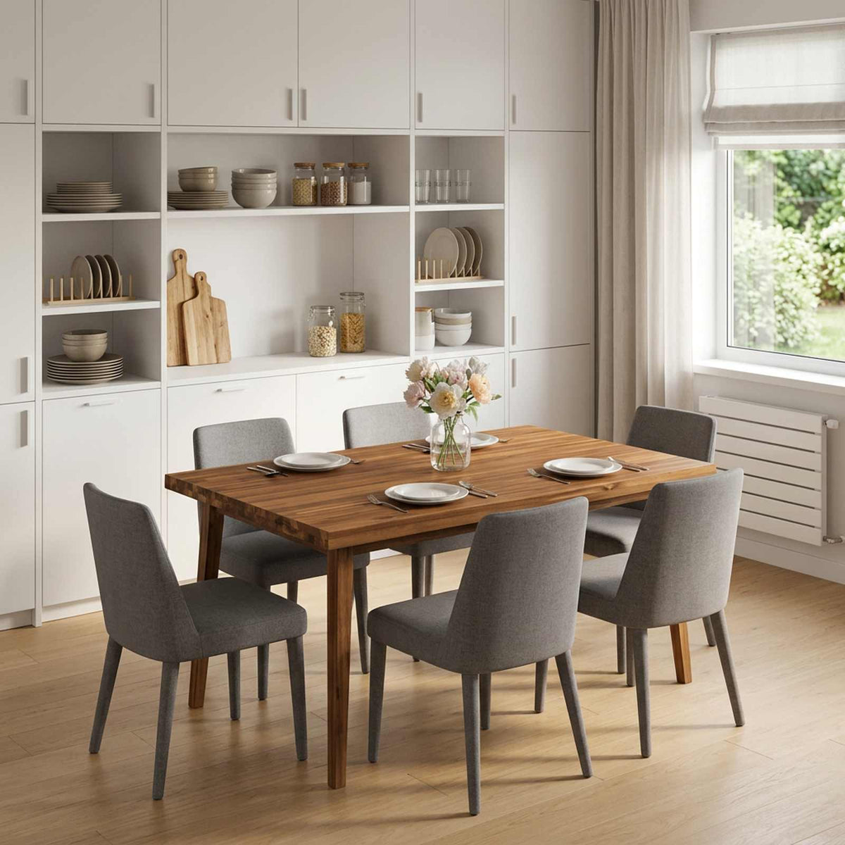 Piano del Tavolo Rettangolare 100 x 80 x 3,2 cm Rettangolare