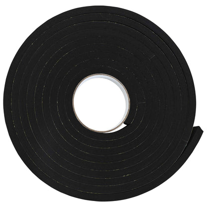 Nastro adesivo in schiuma 2 pcs Nero 15mm x 5m Schiuma CR | homemem39
