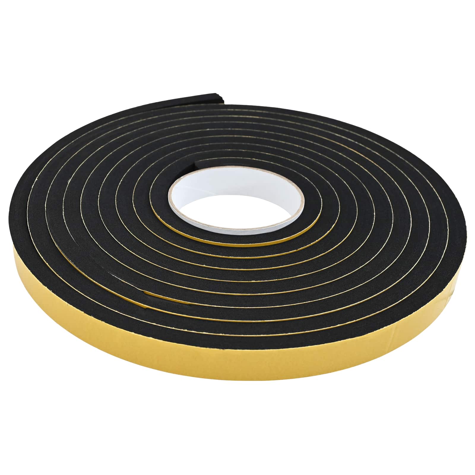 Nastro adesivo in schiuma 4 pcs Nero 15mm x 5m Schiuma CR | homemem39