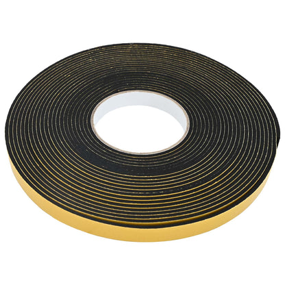 Nastro adesivo in schiuma Nero 20mm x 10m Schiuma CR