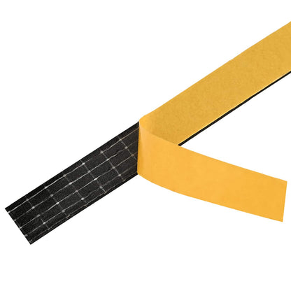 Nastro adesivo in schiuma 5 pcs Nero 20mm x 10m Schiuma CR | homemem39
