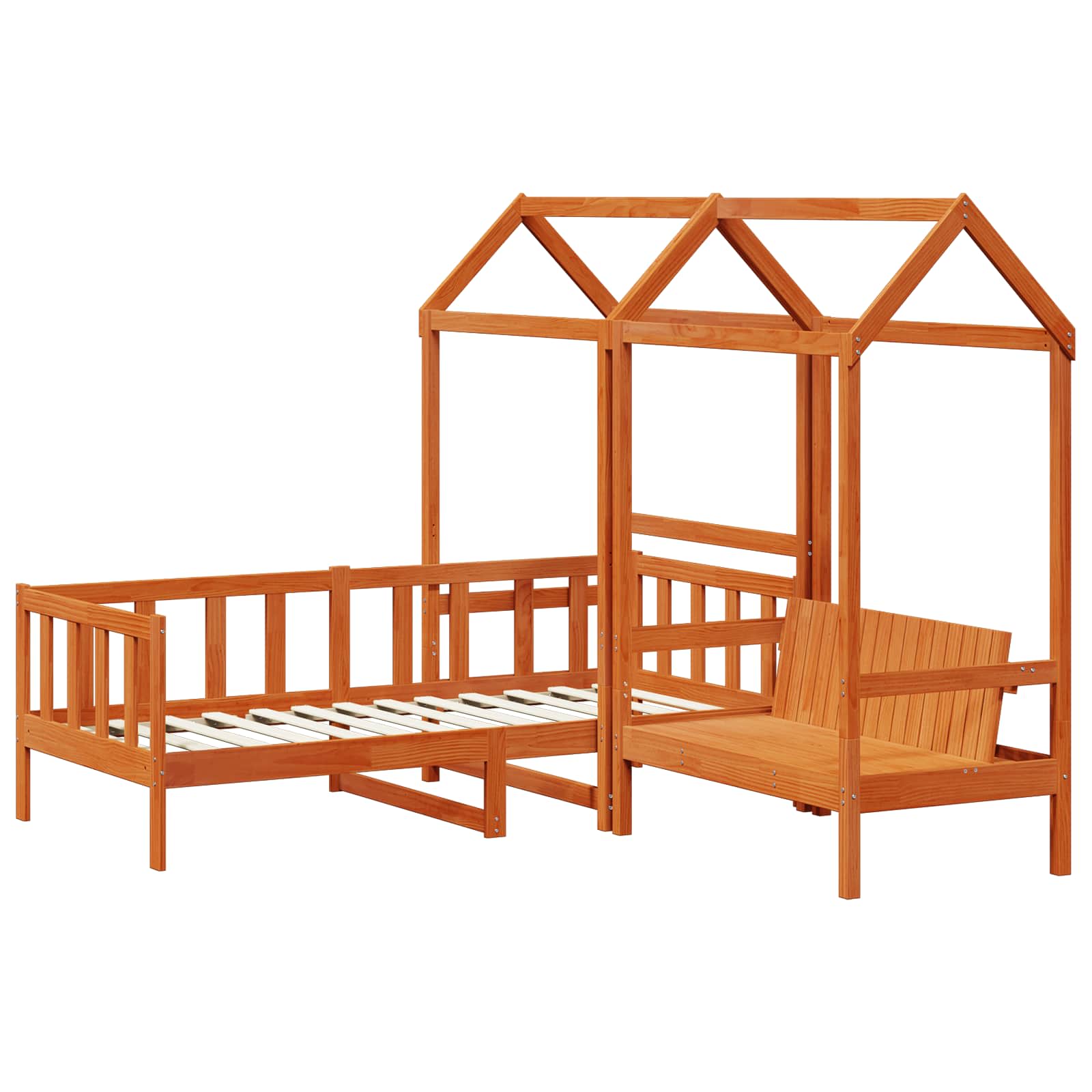 Set di Letto per il Giorno Marrone Cera 90 x 200 cm | homemem39