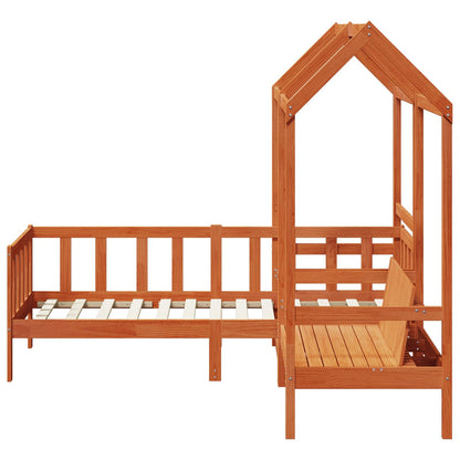 Set di Letto per il Giorno Marrone Cera 90 x 200 cm | homemem39